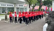 Persiapan HUT ke-81 RI, Paskibraka Mulai Latihan di Istana