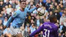 Keempat gol pasukan Pep Guardiola dicetak masing-masing oleh Joao Cancelo, Phil Foden, Riyad Mahrez, dan Erling Haaland. (AP/Jon Super)