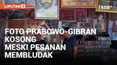 Belum Dilantik, Pigura Foto Prabowo-Gibran Sudah Banjir Pesanan
