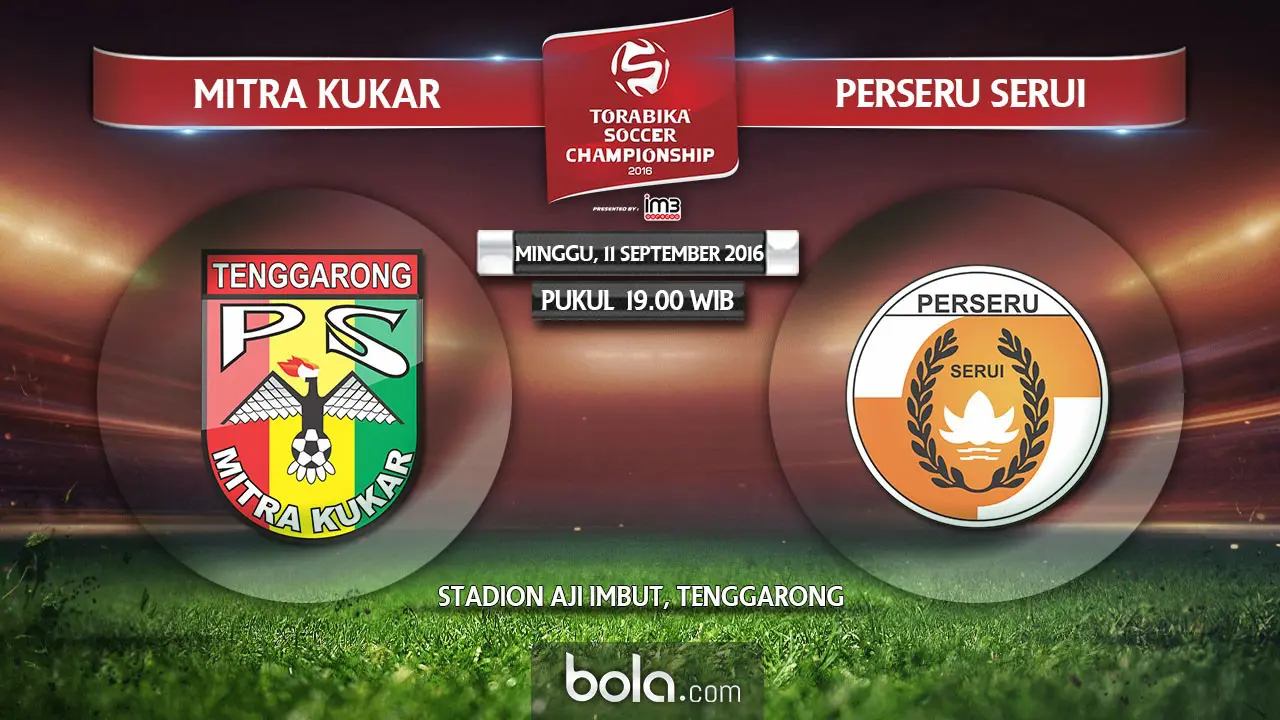 Mitra Kukar Vs Perseru Serui (Bola.com/Adreanus TItus)