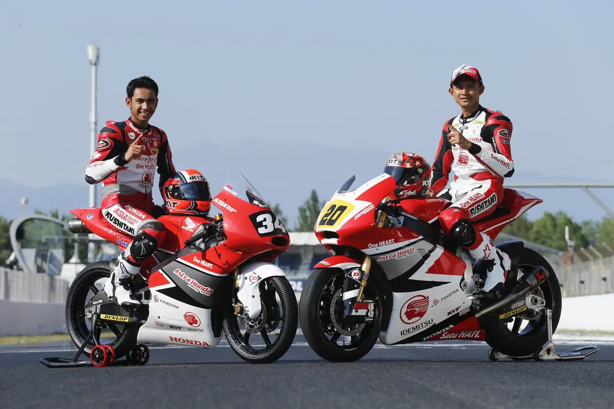Astra Honda Racing Team, FIM CEV International Championship, Dimas Ekky Pratama, Andi Gilang