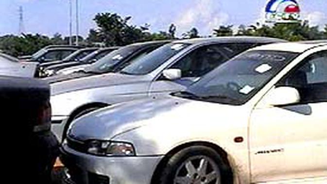 Puluhan Mobil  Bodong Disita di  Batam  News Liputan6 com