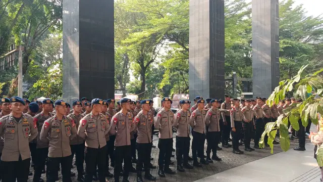 Sidang Vonis Nadiem Dijaga Ratusan Polisi