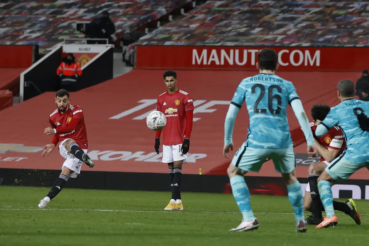 FOTO: Manchester United Tendang Liverpool dari Piala FA