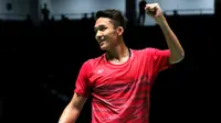 Tunggal putra Indonesia Jonatan Christie. (Humas PP PBSI)