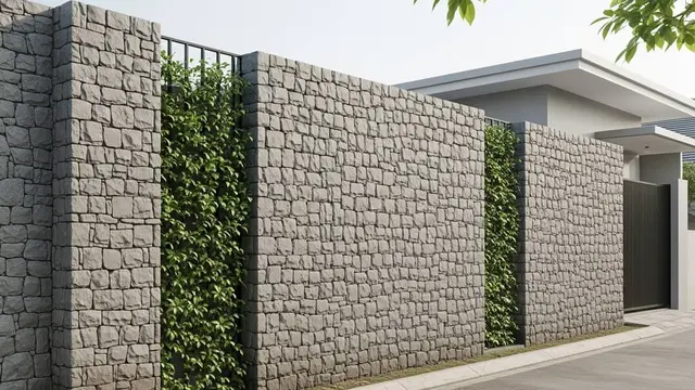 Model Pagar Rumah Tinggi 2 Meter Privasi dan Keamanan Terjamin