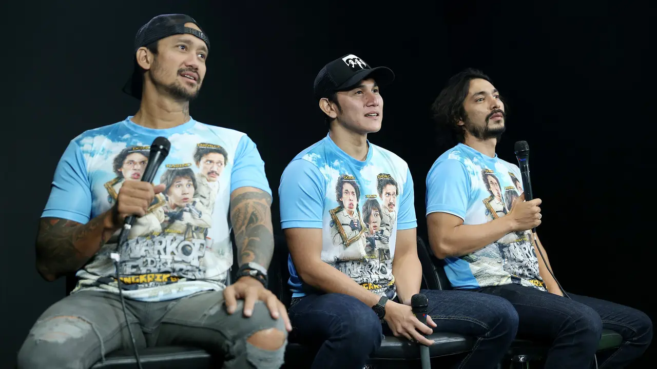 [Bintang] Preskon film Warkop Reborn 