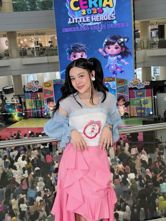 Melly Lee di acara Fest Ceria Mentari TV (credit: instagram.com/mellyleeofficial)