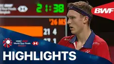 Berita video highlights pertandingan antara Anthony Ginting lawan Viktor Axelsen di BWF World Tour Finals 2020, Rabu (27/1/21)