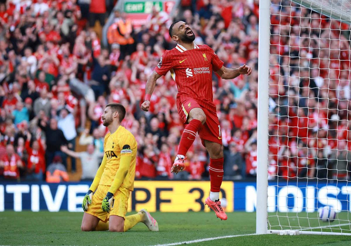 FOTO: Bantai Tottenham Hotspur, Liverpool Juara Liga Primer Inggris 2024-2025