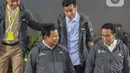 Dalam acara tersebut, para Calon Presiden dan Calon Wakil Presiden menyampaikan komitmen mereka terkait pemberantasan korupsi. (Liputan6.com/Angga Yuniar)