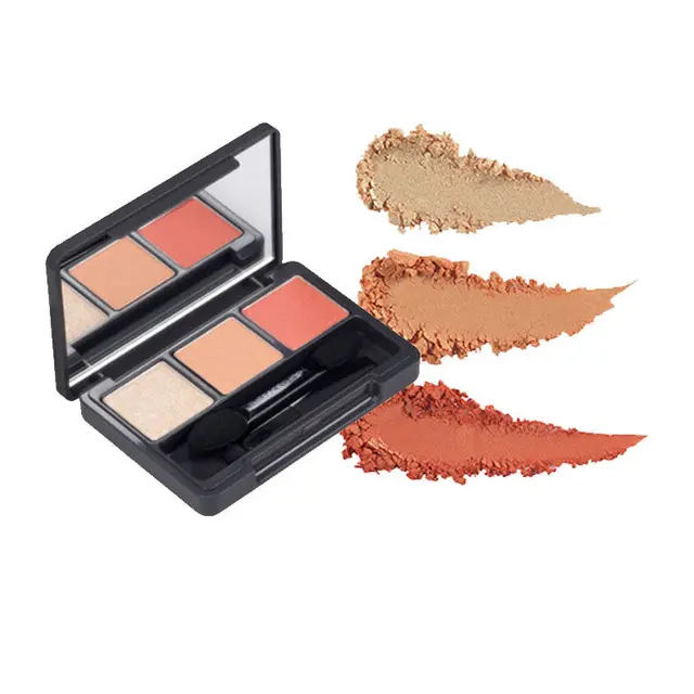 The Face Shop Triple Eyes in 01 orange naunce/cleo