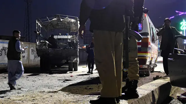 Serangan Bom Bunuh Diri di Pakistan