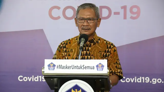 Juru Bicara Pemerintah untuk Penananganan Virus Corona Achmad Yurianto. (dok BNPB)