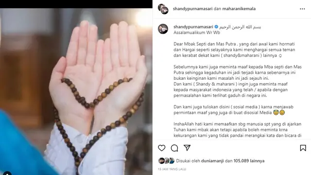 Shandy Purnamasari, pemilik MS Glow (Foto: Instagram/@shandypurnamasari)