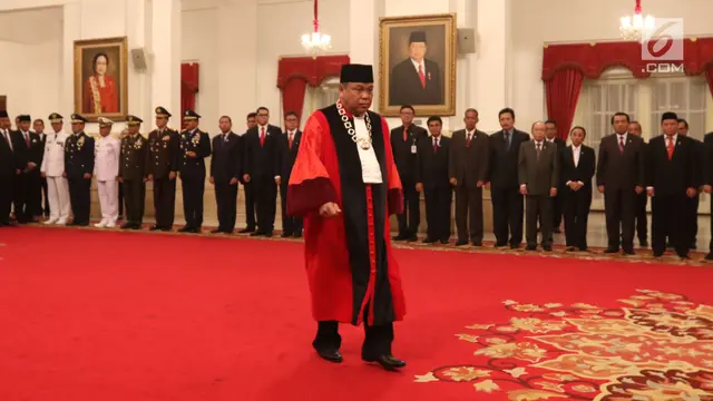 Usai Disetujui DPR, Arief Hidayat Menjabat Hakim MK Kembali