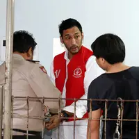 Sidang perkara narkotika Restu Sinaga kembali di gelar di Pengadilan Negeri, Jakarta Selatan, Rabu (9/11/2016). Agenda sidang kali ini adalah mendengarkan pembacaan tuntutan dari Jaksa Penuntut Umum (JPU). (Nurwahyunan/Bintang.com)