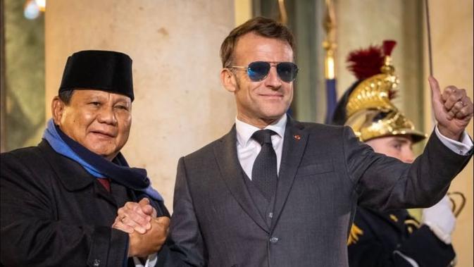 Macron Ungkap Isi Pertemuan dengan Prabowo di Istana Elysee