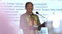 Menkes Terawan Agus Putranto memberikan sambutan dalam acara Pisah Sambut Menteri Kesehatan di Gedung Kementerian Kesehatan, Jakarta, Kamis (24/10/2019). (merdeka.com/Iqbal S. Nugroho)