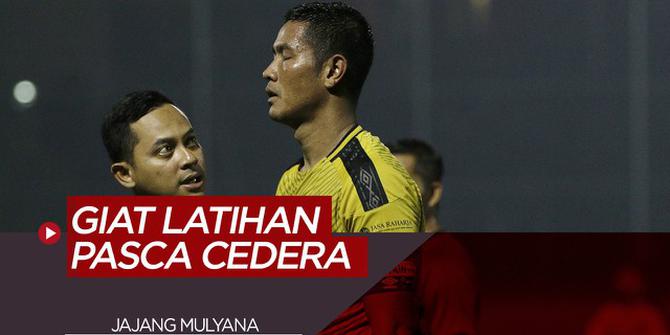 VIDEO: Pemain Bhayangkara FC, Jajang Mulyana Giat Lakukan Penyembuhan Tahap Akhir Pasca Cedera