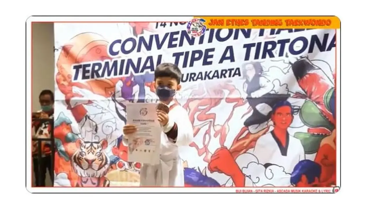 6 Momen Jan Ethes Cucu Jokowi Ikut Pertandingan Taekwondo, Sabet Medali Emas
