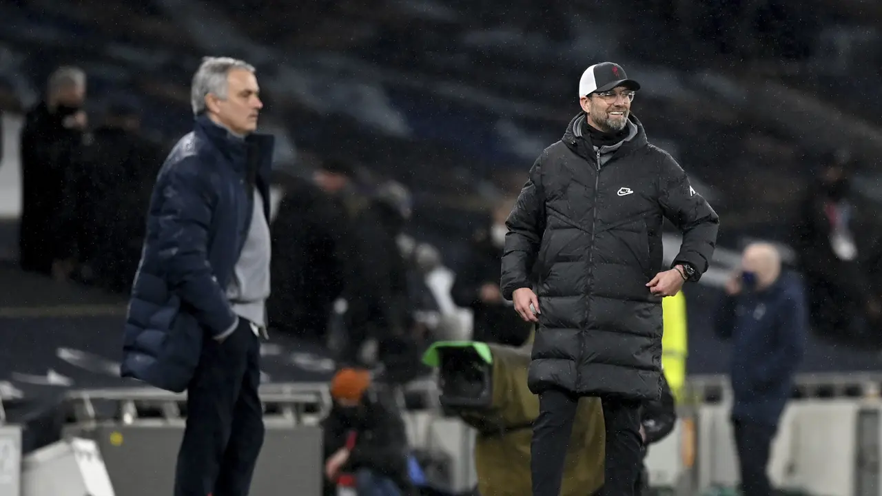Jurgen Klopp, Jose Mourinho, Tottenham Hotspur, Liverpool