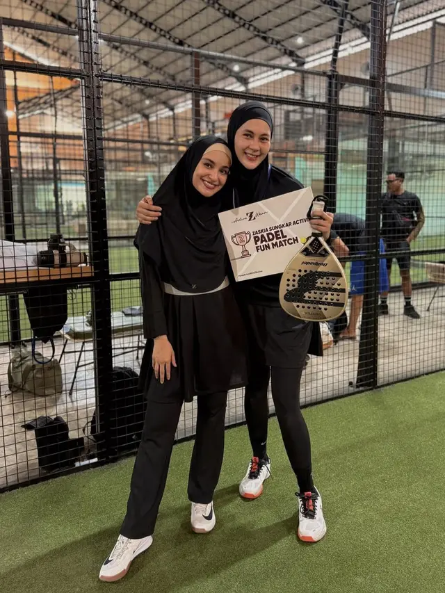 Paula Verhoeven Raih Juara 2 Padel Sambil Tetap Stylish dan Syar’i (Instagram/@paula_verhoeven)
