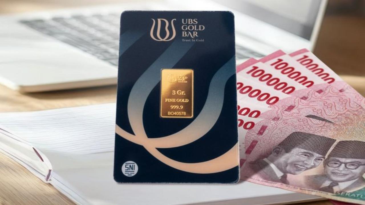 Jumat Pagi, Harga Emas UBS dan Galeri24 Tembus Rp3 Juta per Gram