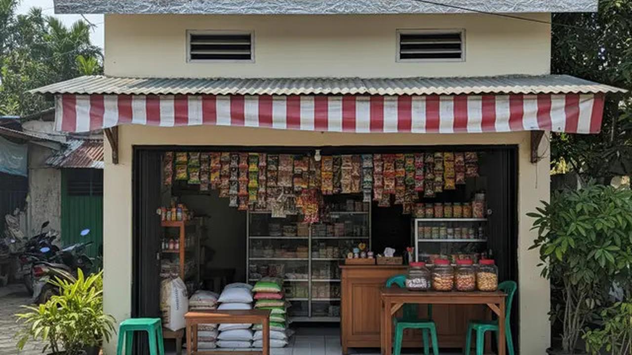 7 Desain Warung Sembako Anti Panas, Inspirasi Toko Kecil yang Tetap Adem dan Rapi