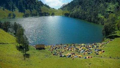 Semeru Kebakaran, 170 Pendaki Terjebak di Ranu Kumbolo