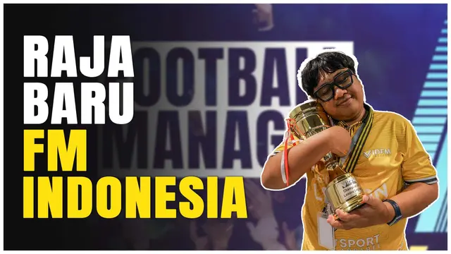 VIDEO: Syamsul Arip Taklukkan Lenovo Legion IDFM: Final Stage, Jadi Raja Football Manager 2024 di Indonesia