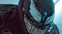 Penampakan karakter Venom, musuh Spider-Man. (Sony Pictures)