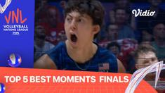 Berita Video, Termasuk Rally di Laga Italia Vs Polandia, Ini 5 Momen Terbaik di Pekan Terakhir Volleyball Nations League 2022