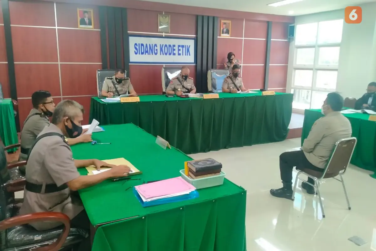 sidang kode etik anggota polda sulteng