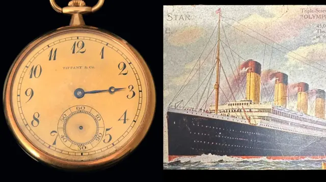 Tiffany &amp; Co Ungkap Sebagai Pembeli Arloji Saku Emas Milik Kapten Kapal Titanic Rp32 Miliar di Pelelangan. (Dok: @henryaldridgeauctioneers&nbsp;https://www.instagram.com/p/DByRJ_UISGt/?igsh=MTRmam5oZjQ4bnNlcQ==&nbsp;)