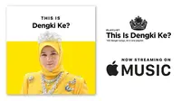 Playlist 'Dengki Ke?' buatan seniman Fahmi Reza. Ini menyindir ucapan Ratu Tunku Azizah Aminah Maimunah. Dok: Twitter Fahmi Reza @kuasasiswa
