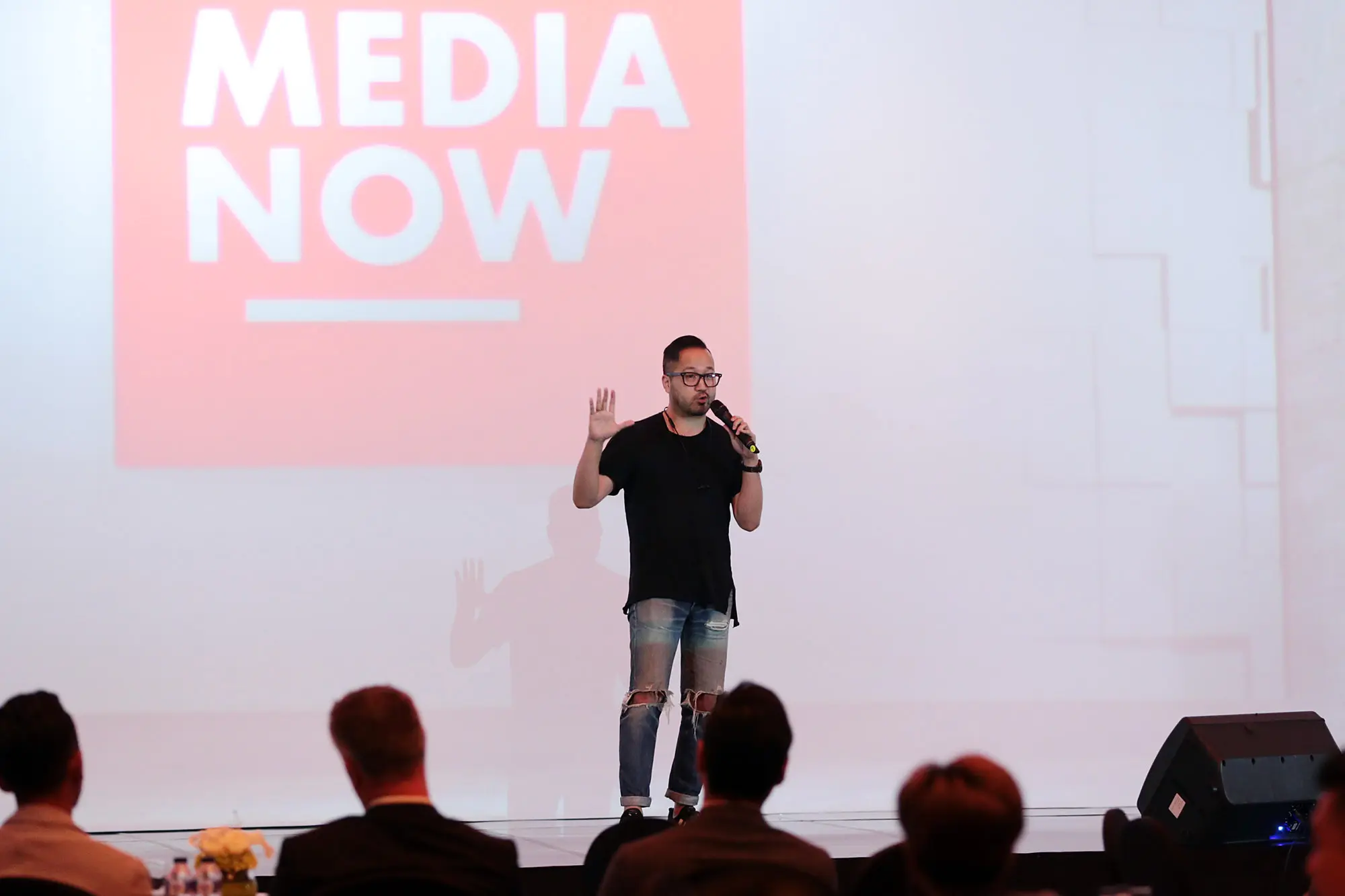 Jaeson Ma bicara di GDP ICON 2017. (Deki Prayoga/Bintang.com)