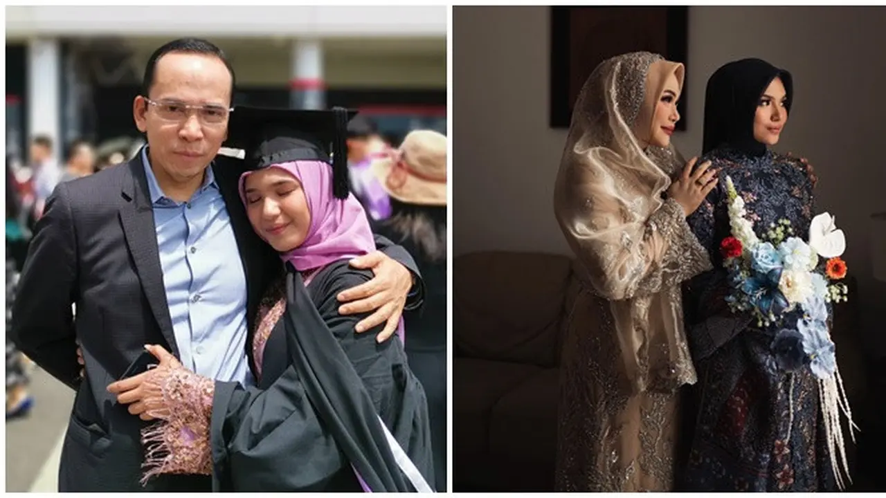 6 Potret Zahwa Nadhira Bareng Ayah dan Ibundanya