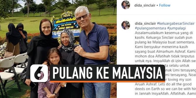 VIDEO: Keluarga Kunjungi Makam Ashraf Sinclair Sebelum Pulang ke Malaysia