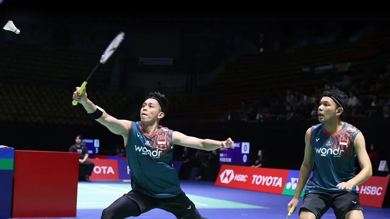 Fajar Alfian/Muhammad Rian Ardianto - Thailand Open 2025 - Bulu Tangkis