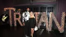 Khloe Kardashian tak hanya sibuk dengan acara baby shower pada Sabtu (10/3) lalu. Ia pun merayakan ulang tahun kekasihnya, Tristan Thompson. (Jerritt Clark/E! News)