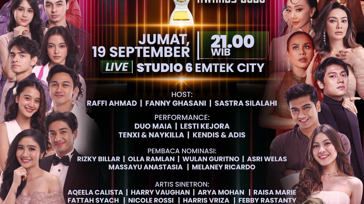 Daftar Nominasi Infotainment Awards 2025, Tayang 19 September 2025 di SCTV