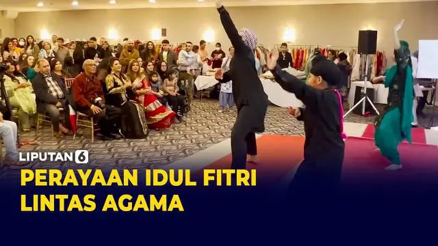 VIDEO: Hindu dan Yahudi Ikut Rayakan Idul Fitri Bersama Muslim, Seperti Apa?