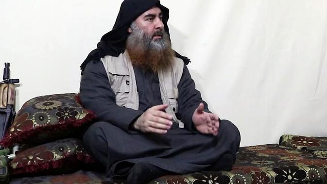 Pemimpin ISIS Abu Bakr al-Baghdadi (AP / AFP PHOTO)