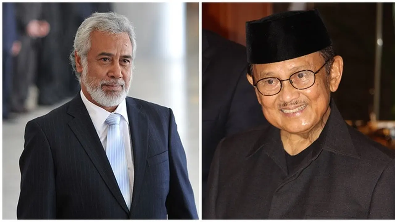 Kebersamaan Xanana Gusmao Cium Kening Saat Datang Menjenguk BJ Habibie Ini Bikin Haru
