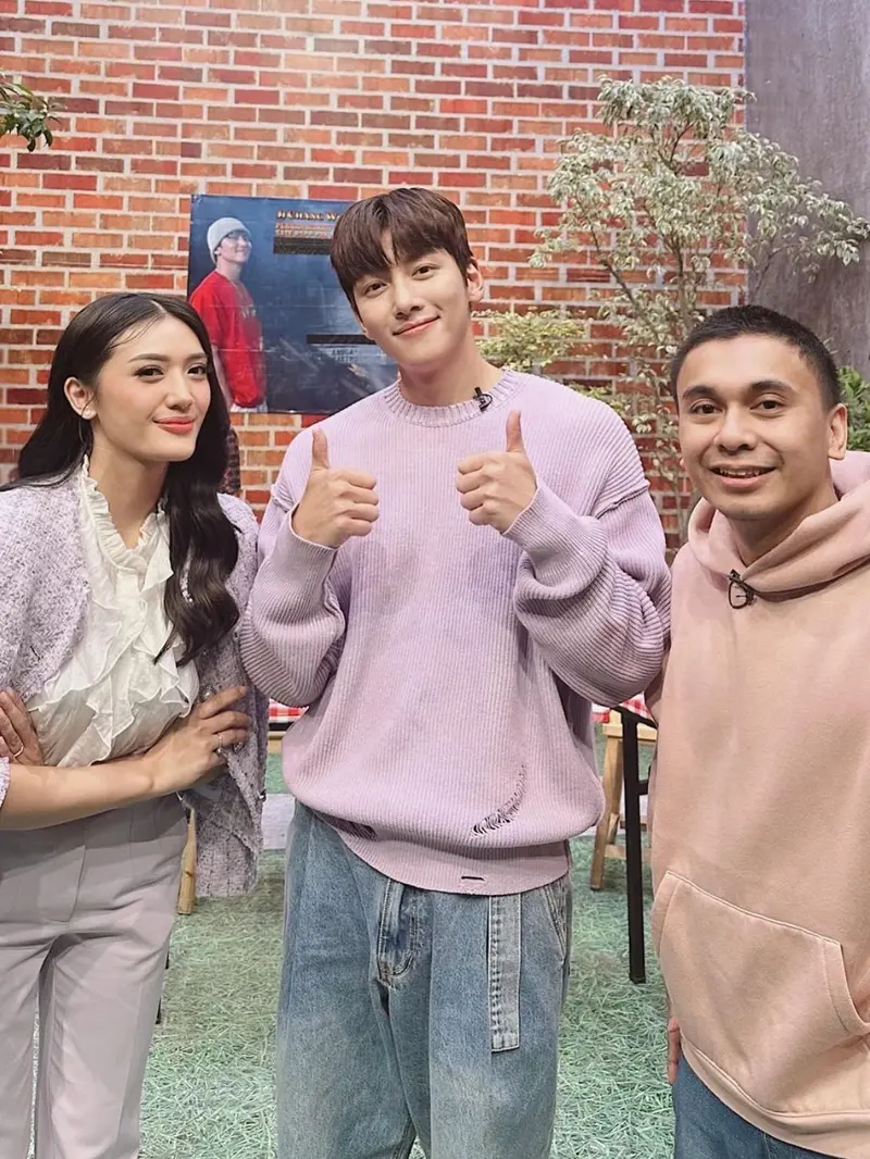 Anissa Aziza, Ji Chang Wook, Raditya Dika (Instagram/anissaaziza)