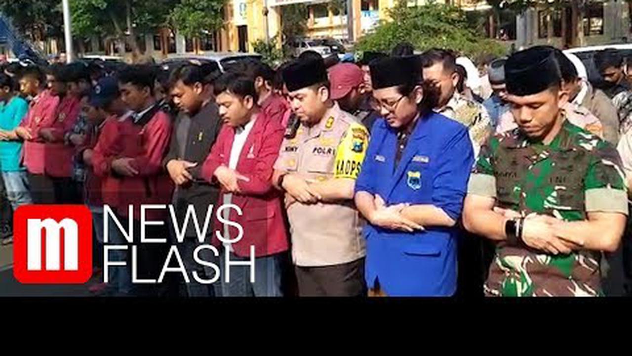 VIDEO: Dua Mahasiswa Kendari Tewas, IMM & PMII Malang Gelar Salat Gaib