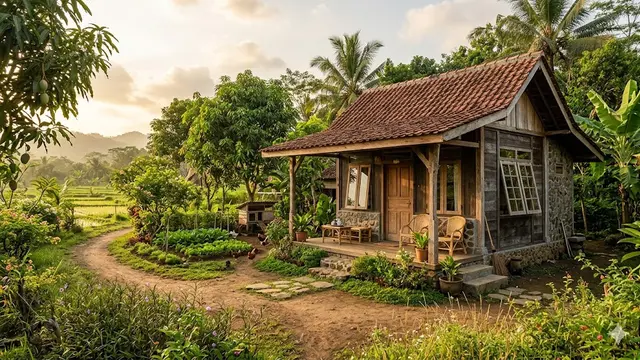 Desain Rumah yang Cocok dengan Lingkungan Pedesaan