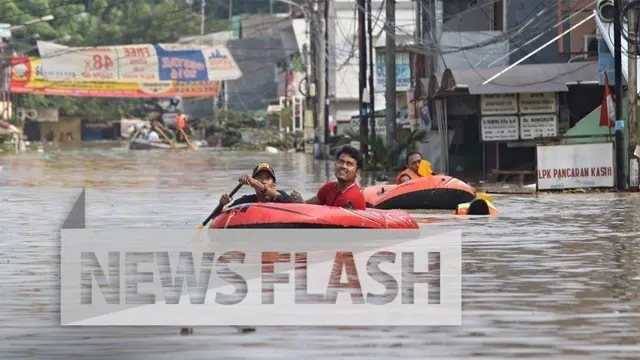 BPBD Peringatkan Warga Pondok Gede Permai Belum Aman dari Banjir