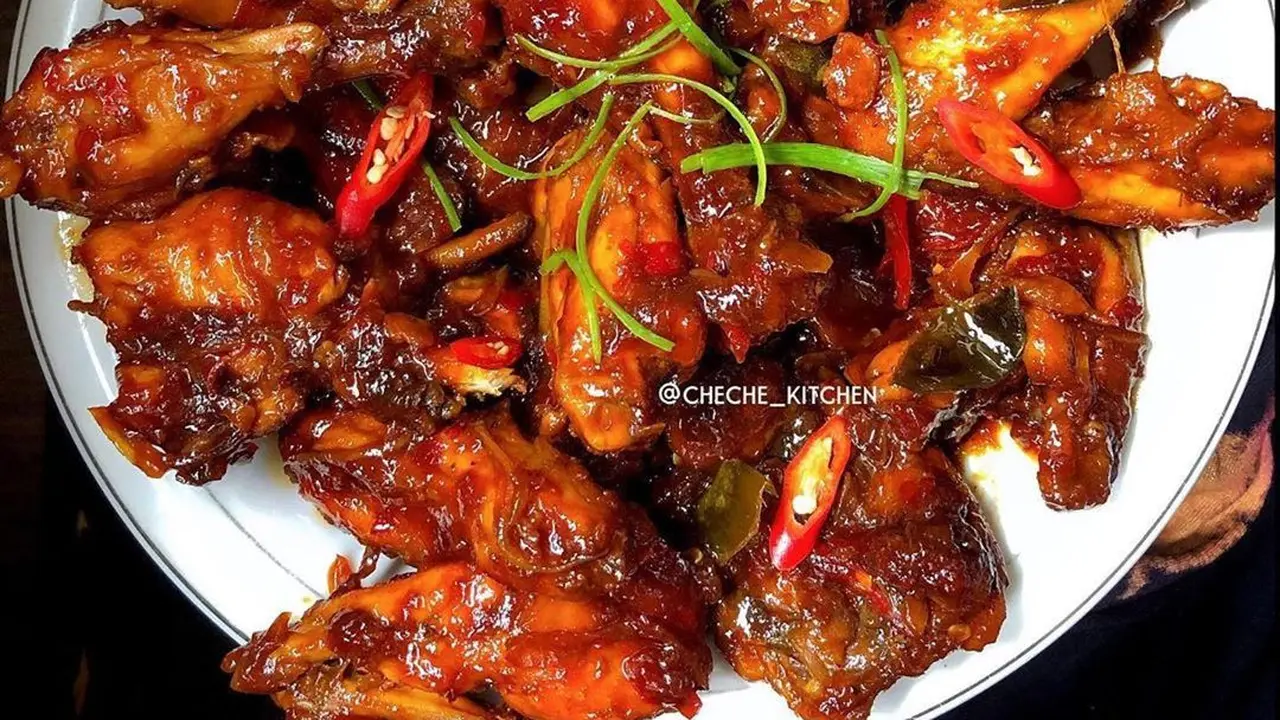 Ayam kecap pedas manis